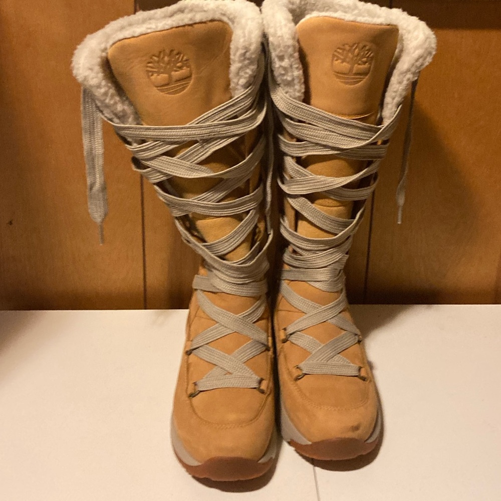 Timberland lace up boots
